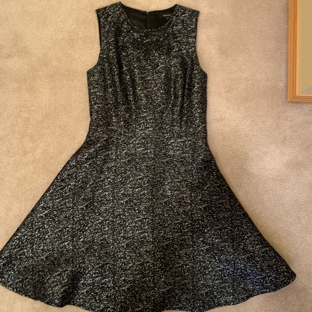 RW&Co A-line Black/Grey Cocktail Dress